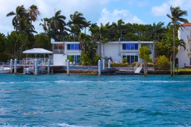 Miami Beach, Florida 'da lüks bir malikane.