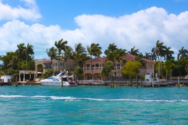 Miami Beach, Florida 'da lüks bir malikane.