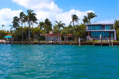 Miami Beach, Florida 'da lüks bir malikane.