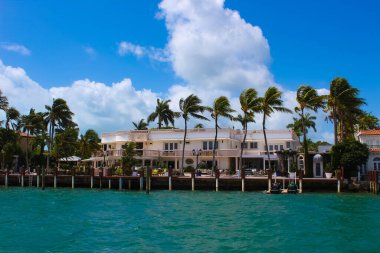 Miami Beach, Florida 'da lüks bir malikane.