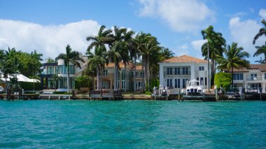 Miami Beach, Florida 'da lüks bir malikane.