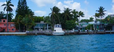 Miami Beach, Florida 'da lüks bir malikane.