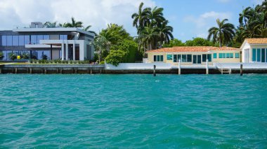 Miami Beach, Florida 'da lüks bir malikane.