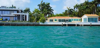 Luxurious mansion in Miami Beach, Florida at US