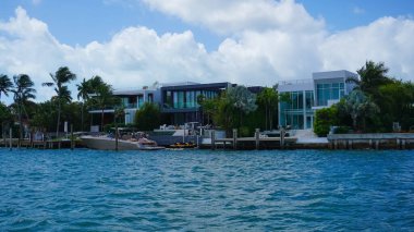 Luxurious mansion in Miami Beach, Florida at US