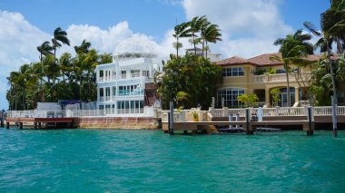 Luxurious mansion in Miami Beach, Florida at US