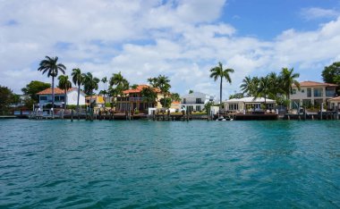 Miami Beach, Florida 'da lüks bir malikane.