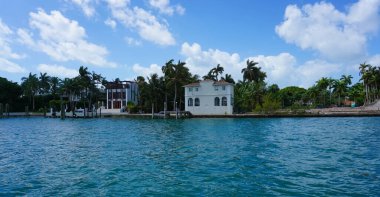 Miami Beach, Florida 'da lüks bir malikane.