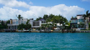 Miami Beach, Florida 'da lüks bir malikane.
