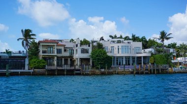 Miami Beach, Florida 'da lüks bir malikane.