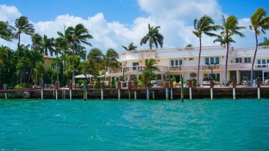 Miami Beach, Florida 'da lüks bir malikane.