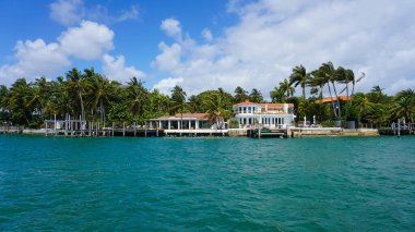 Miami Beach, Florida 'da lüks bir malikane.