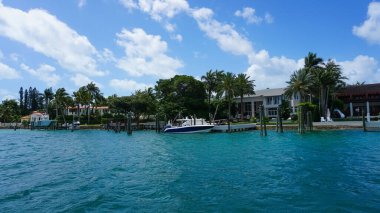Miami Beach, Florida 'da lüks bir malikane.