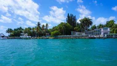 Miami Beach, Florida 'da lüks bir malikane.
