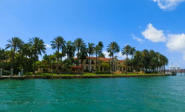 Miami Beach, Florida 'da lüks bir malikane.