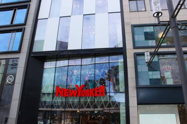 Frankfurt am Main, Germany - April 20, 2022: New Yorker shop on Zeil street
