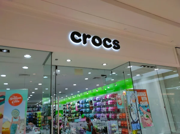 Aventura Florida Usa 2022 Május Crocs Shop Aventua Plázában — Stock Fotó