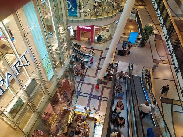 Prague Czech May 2022 Interior Palladium Shoppingmall — Φωτογραφία Αρχείου