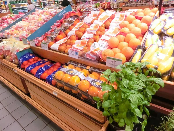 Lauderdale Sea Florida Eua Maio 2022 Seção Frutas Supermercado Publix — Fotografia de Stock