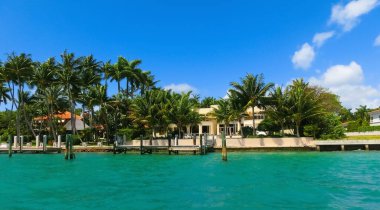 Miami Beach, Florida 'da lüks bir malikane.