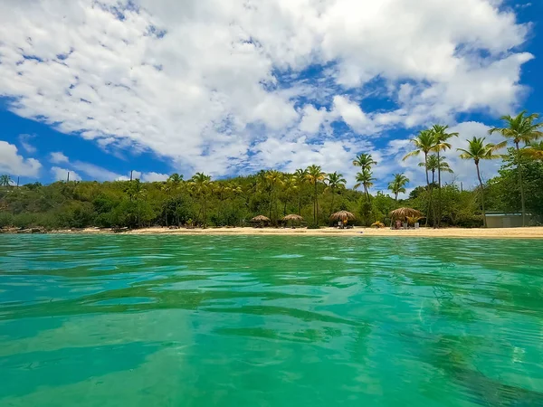 Líbánky Beach Svatém Tomáši Usvi Amerických Panenských Ostrovech Koncept Cestování — Stock fotografie