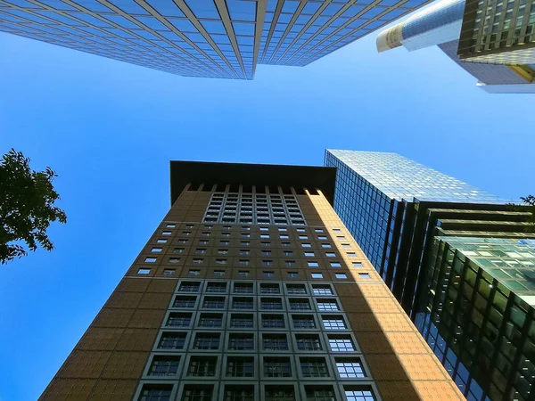 Frankfurt Main Germany Frankfurt City Skyscrapers Downtown — Stockfoto