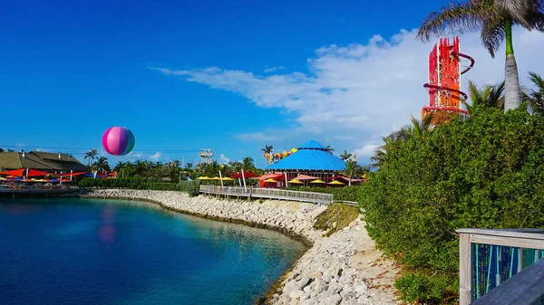 View Cococay Island Bahamas Guests Can Spend Day Having Fun — Stock Photo, Image