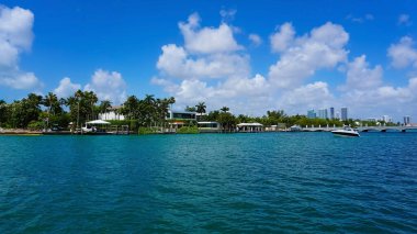 Luxurious mansion in Miami Beach, Florida at US