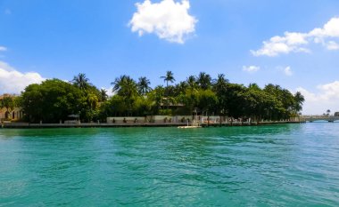 Miami Beach, Florida 'da lüks bir malikane.