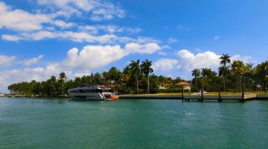Miami Beach, Florida 'da lüks bir malikane.