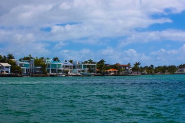 Miami Beach, Florida 'da lüks bir malikane.