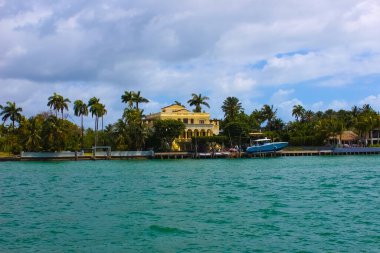 Miami Beach, Florida 'da lüks bir malikane.