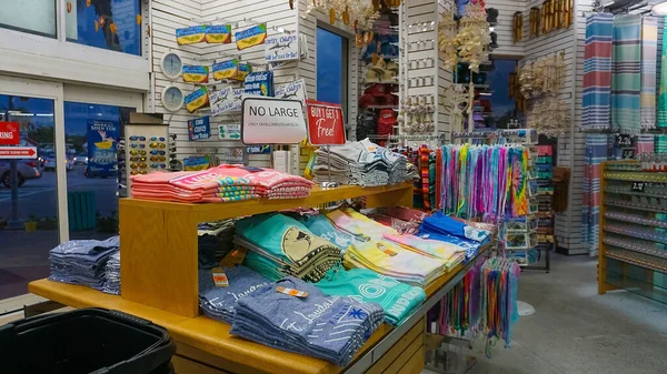 Lauderdale Sea Florida Usa May 2022 Goods Souvenir Store — Zdjęcie stockowe