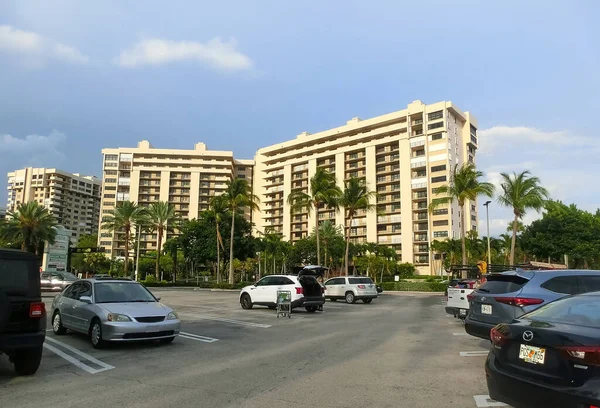 Lauderdale Sea Florida Usa May 2022 Typical Apartment Hotel Beach — Fotografia de Stock