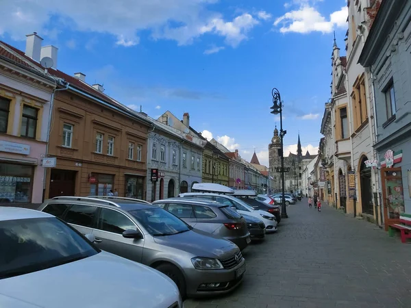 Košice Slovensko Května 2022 Ulice Centru Města Košice Jsou Druhým — Stock fotografie