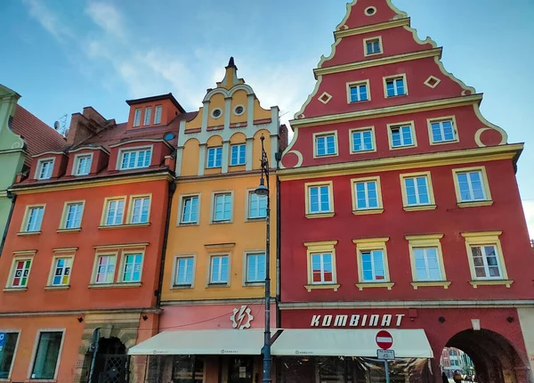 Wroclaw Poland April 2022 Old Building Center Wroclaw Square Poland — Foto Stock