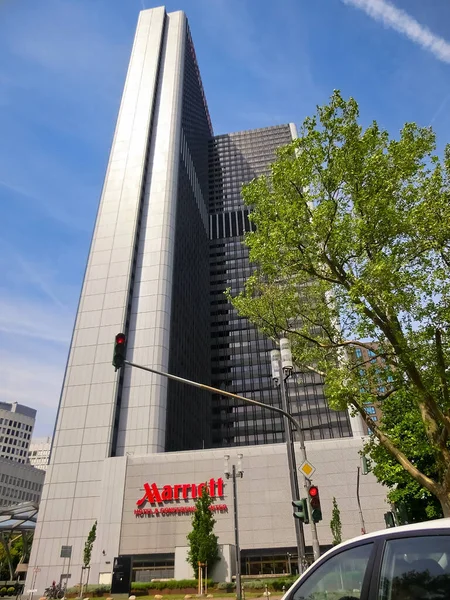 Frankfurt Main Germany May 2022 Marriott Hotel Marriott International Inc — Photo