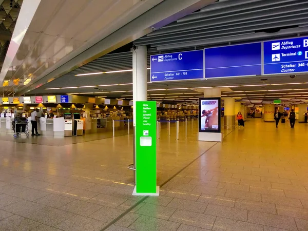 Frankfurt Main Germany May 2022 Airport Largest Airport Germany — Stockfoto