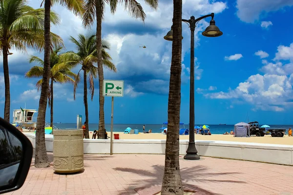 Fort Lauderdale Florida May 2022 Fort Lauderdale Beach Las Olas — Stockfoto