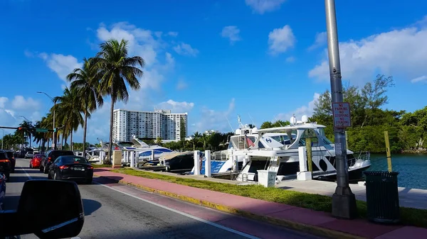 Miami Abd Nisan 2022 Miami Usa Sokak Manzarası Nisan 2022 — Stok fotoğraf