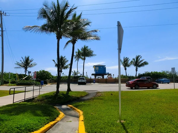 Dania Beach Florida Usa May 2022 Long Distance View Sunny — Foto Stock