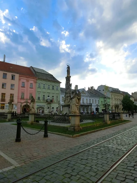 Kosice Slovakia May 2022 Street Center City Kosice 2Nd Largest — 스톡 사진