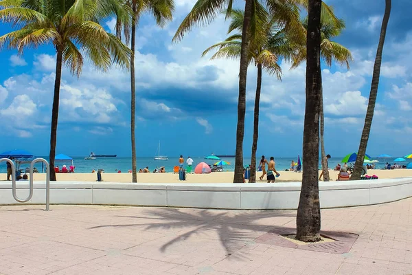 Fort Lauderdale Florida May 2022 Fort Lauderdale Beach Las Olas — Foto de Stock