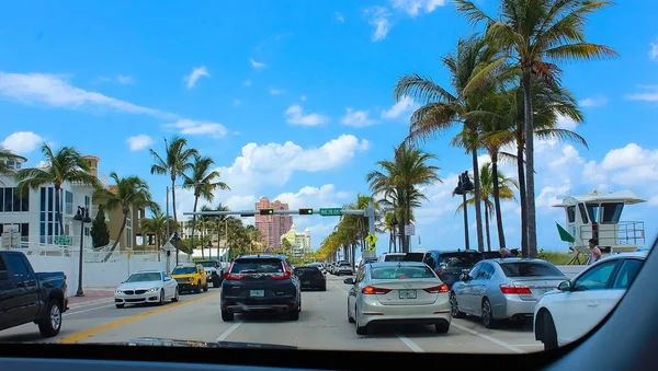 Fort Lauderdale Florida May 2022 Fort Lauderdale Beach Las Olas — Foto de Stock