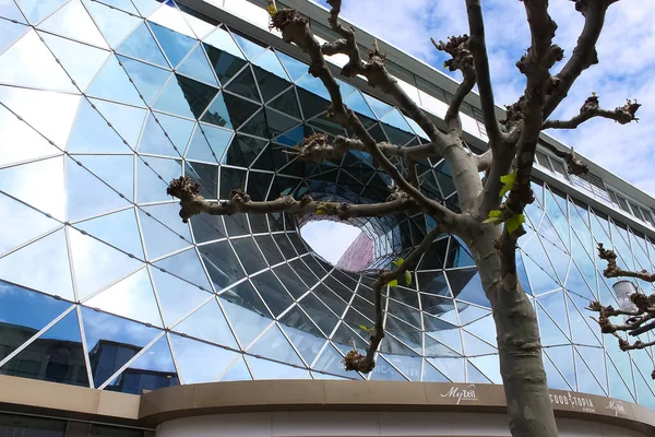 Frankfurt Main Germany April 2022 Exterior Galeria Myzeil Mall Shopping — Fotografia de Stock