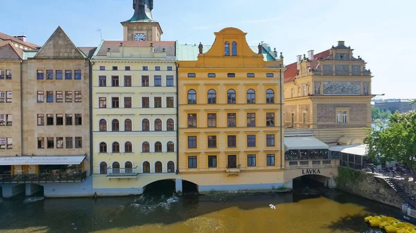 Prague Czech Republic May 2022 Facade Old House Old Architecture — Foto Stock