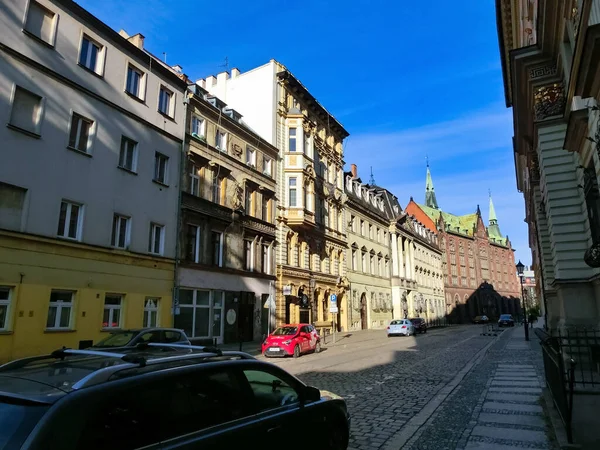 Wroclaw Poland April 2022 Old Building Center Wroclaw Square Poland — стоковое фото