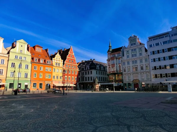 Wroclaw Poland April 2022 Old Building Center Wroclaw Square Poland — Foto Stock