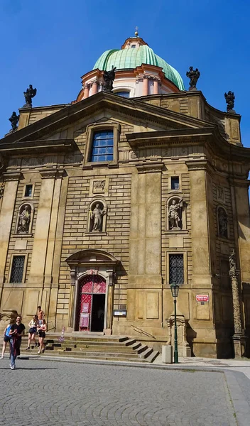 Прага Чехия Мая 2022 Года Церковь Святого Франциска Ассизского Праге — стоковое фото