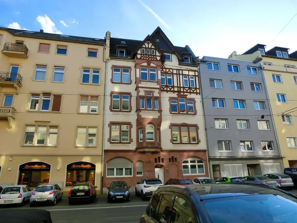 Frankfurt Main Germany May 2022 Residential Area — Stockfoto